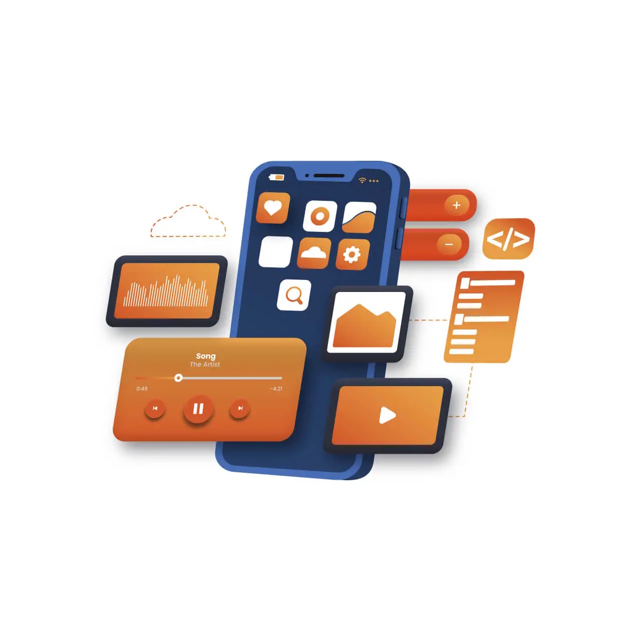 Mobile application development across iOS and Android platforms